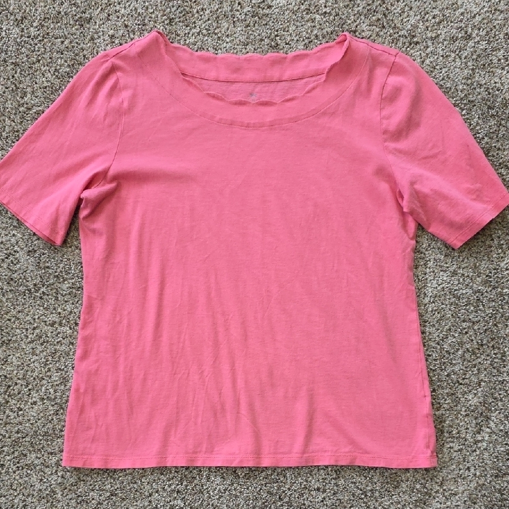 Talbots Coral Short Sleeve Women's Tee